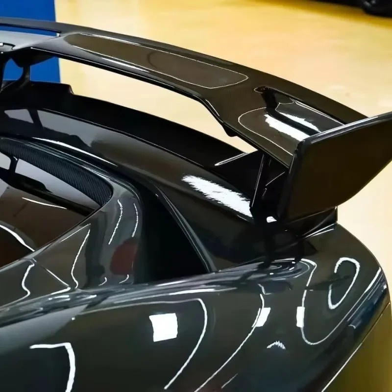 Dry Carbon Fiber Tail Wing Body Kit for Upgrading PK Style of  296 GTB, Rear Spoiler Lightweight Car Kit